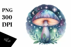 Mystical Mushroom | Celestial | Magic Mushrooms PNG |Tarot Product Image 8