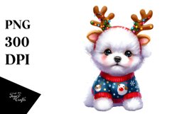 Baby Bichon Frise PNG Product Image 1