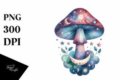 Mystical Mushroom | Celestial | Magic Mushrooms PNG |Tarot Product Image 8