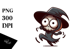 Silly Reaper Vector Art PNG Product Image 1
