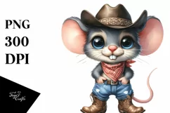 Baby Mouse Big Eyes Hat Bandana | Sublimation | Clipart Product Image 1