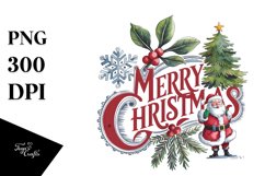Merry Christmas Mistletoe Png Product Image 5