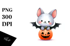 Simple Funny Halloween Clipart PNG Product Image 1