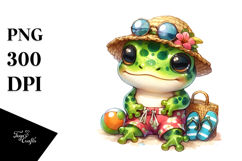 Baby Frog Beachwear PNG Product Image 1