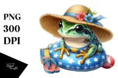 Baby Frog Beachwear PNG Product Image 1