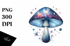 Mystical Mushroom | Celestial | Magic Mushrooms PNG |Tarot Product Image 8