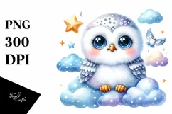Colorful Baby with Stars and Clouds | Clipart Product Image 3