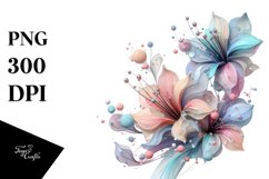 Shiny Azalea Made of Material PNG Product Image 3