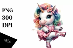 Lindy Hop Unicorn PNG Product Image 3