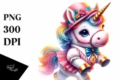 Lindy Hop Unicorn PNG Product Image 1