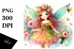 Colorful Cute Fairy Watercolor Product Image 3