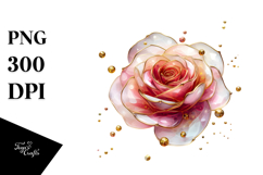 Colorful Rose PNG Product Image 1