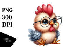 Funny Baby Rooster es Clipart Product Image 1