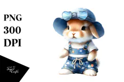 Baby Bunny Beachwear PNG Product Image 1
