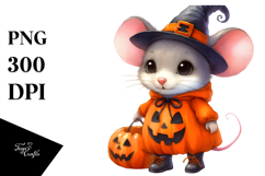 Vibrant Drawing Cute Baby Mouse | Clipart Product Image 1
