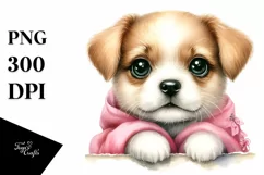 Cute Dog with Big Eyes, High-Quality PNG Product Image 3
