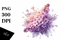 Detailed Pastel Glossy Lilac, Transparent PNG Product Image 1
