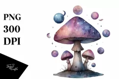 Mystical Mushroom | Celestial | Magic Mushrooms PNG |Tarot Product Image 8