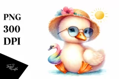Colorful Baby Swan | Clipart Product Image 3