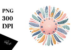 Pastel Sun Wimsical | Watercolor Clipart Product Image 1