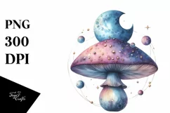 Mystical Mushroom | Celestial | Magic Mushrooms PNG |Tarot Product Image 8