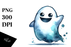 Spooky Ghost, Whimsical PNG Product Image 1