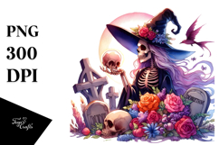 Simple Witch Drawing | Style Clipart Product Image 1