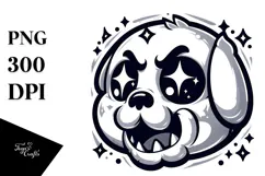 Animal Skull with Sparkling Eyes, Transparent PNG Product Image 1