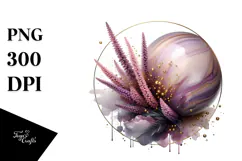 Abstract Glossy Heather Made of , PNG Product Image 1