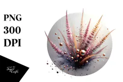 Abstract Glossy Heather Made of , PNG Product Image 1