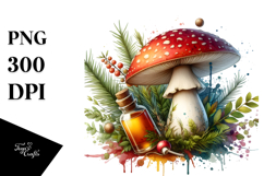 Detailed Mushroom, Transparent PNG Product Image 1