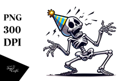 Silly Skeletton Dancing, PNG Product Image 1