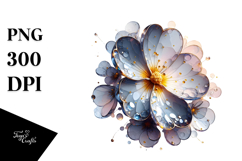 Abstract Glossy Primrose PNG Product Image 1