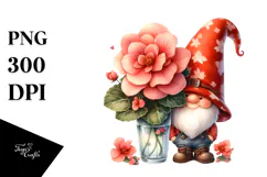 Lovely Begonia in PNG Product Image 1