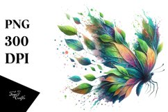 Vibrant Abstract Butterfly Clipart Product Image 3