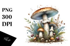 Detailed Magical Mushroom, Transparent PNG Product Image 1