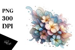 Glossy Impatiens Made of Material PNG Product Image 1