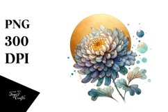 Stained Chrysanthemum Lily | Clipart Product Image 3