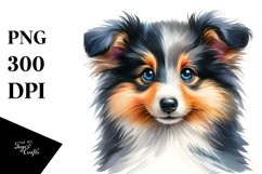 Funny Baby Collie Clipart Product Image 1
