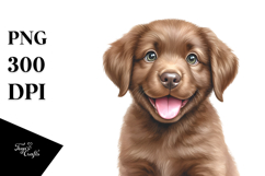 Baby Chesapeake Bay Retriever PNG Product Image 1