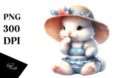 Baby Bunny Beachwear PNG Product Image 1