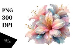 Glossy Azalea Made of Material PNG Product Image 3