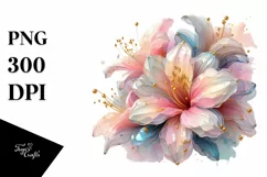 Glossy Azalea Made of Material PNG Product Image 3