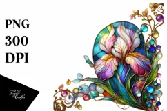 Watercolor Luxury Flower Splash Clipart Product Image 1