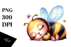 Vibrant Baby Bee Clipart Product Image 1