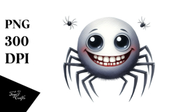 Funny Halloween Spider Smile | Sublimation | Clipart Product Image 1