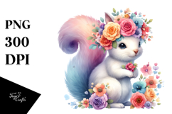 Cartoon-Style Squirrel PNG Product Image 1