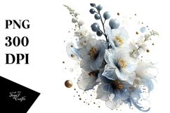 Glossy Delphinium, Transparent PNG Product Image 1
