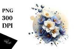Glossy Delphinium, Transparent PNG Product Image 1