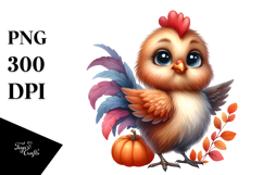Baby Rooster Halloween Clipart Product Image 1